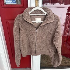 Cotton On Fleece Teddy Zip-Up Jacket